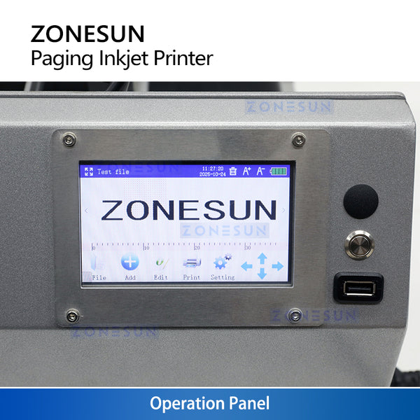 Zonesun ZS-FYP5 Automatic Paging Machine with Date Coding Printer