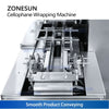ZONESUN ZS-BT220 Automatic Cellophane Overwrapping Machine for Perfume Cosmetic Box