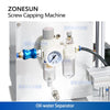 ZONESUN ZS-XG450S Semi-Automatic Servo Driven Capping Machine Electric Screw-Type Bottle Capper