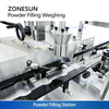 ZONESUN ZS-FM6A Dual Auger Powder Filling Machine – High Precision