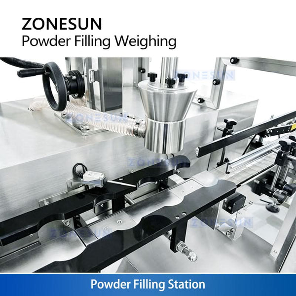 ZONESUN ZS-FM6A Dual Auger Powder Filling Machine – High Precision
