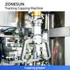 ZONESUN ZS-VTXG3 Automatic Double-Head Tracking Capping Machine for Lotion Pumps Trigger Sprays