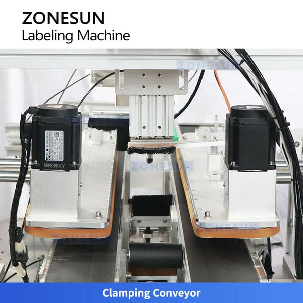 ZONESUN ZS-TB831F Food Box 4 Sides Wrap Around Tamper-Evident Labeling Machine Security Labels Applicator