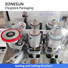 ZONESUN ZS-KZ60 High-Speed Automatic Chopstick Packaging Machine Paper Flow Wrapper with Printing