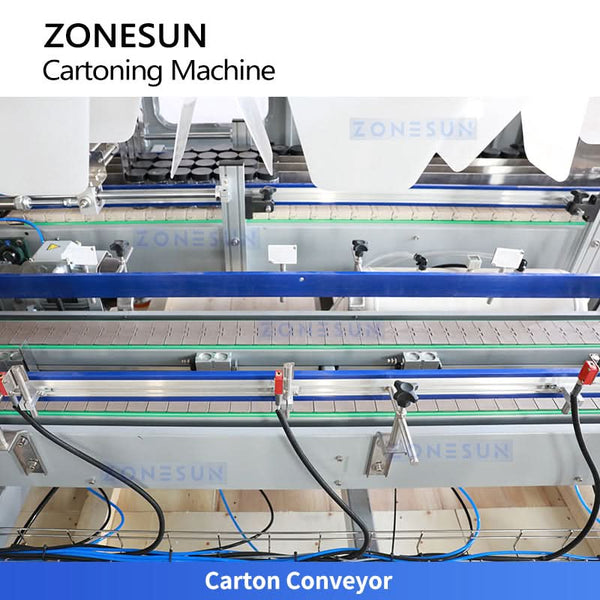ZONESUN ZS-CPL2 Pick and Place Case Packer Automatic Case Packing Machine for Jars Cans