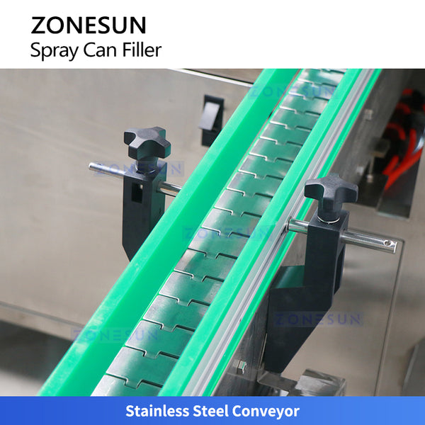 ZONESUN ZS-QW1600 Automatic Spray Can Filling & Sealing Machine