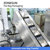 ZONESUN ZS-FS90 Automatic Inner and Outer Tea Bag Packaging Machine Teabag Line