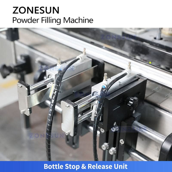 ZONESUN ZS-FM5A Servo Powder Filling Machine with Feeder
