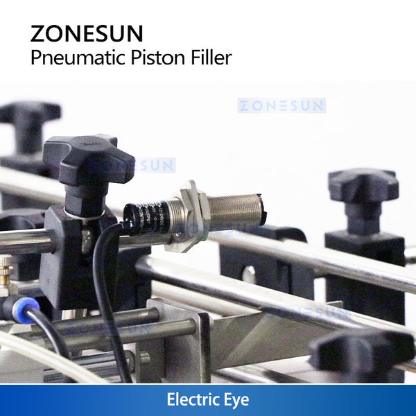 ZONESUN ZS-YT6T-6Y Automatic Pneumatic Piston Viscous Liquid Filling Machine 6 Heads Tomato Sauce Juice Filler