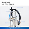 ZONESUN ZS-AFC1CB Automatic Monoblock Vial Filling and Crimping Machine Glass Vial Crimper with PLC Touch Screen