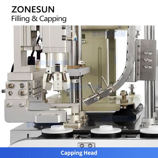 ZONESUN ZS-AFC48 Automatic Small Bottle Oral Liquid Filling and Capping Machine