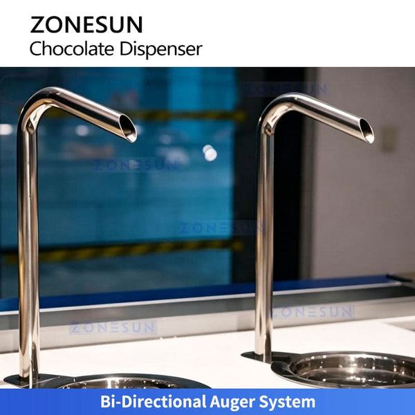 ZONESUN ZS-DJ500 Commercial Stainless Steel Chocolate Dispenser