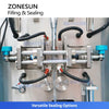 ZONESUN ZS-FS220U Automatic VFFS Sachet Liquid and Paste Filling Sealing Machine
