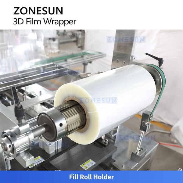 ZONESUN ZS-TD400 3D Cellophane Wrapping Machine Film Sealer