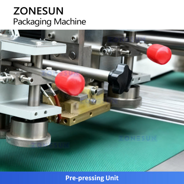 ZONESUN ZS-ZB350X2 Horizontal Flow Wrapper Automatic Pillow Vacuum Packaging Machine