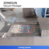 ZONESUN ZS-DLZ420 Automatic Vacuum Shrink Packaging Machine for Food Products