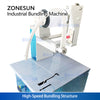 ZONESUN ZS-KZJ100 Elastic Cord Tying Machine Bundling Solution for Cables Vegetables Printing