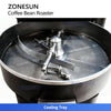 ZONESUN ZS-GHK3 Coffee Bean Roaster Machine with Exhaust System