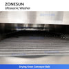 ZONESUN ZS-UWB7 Automatic Ultrasonic Bottle Washing and Drying Machine Vial Cleaning System