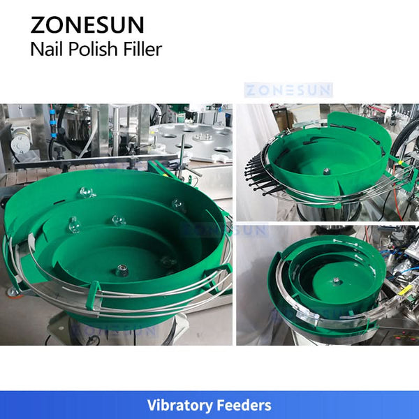 ZONESUN ZS-AFC49 Automatic Nail Polish Filling and Capping Machine Monblock Packaging Machine