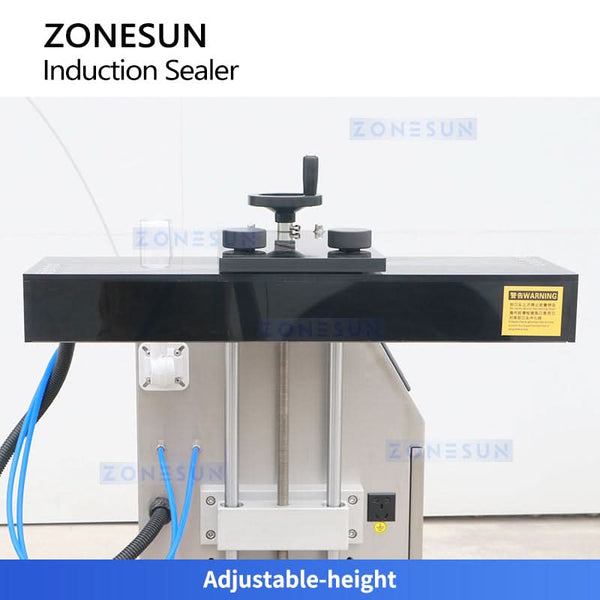 ZONESUN ZS-FK4000 Water-cooled Plastic Cap Aluminum Foil Continuous Induction Sealing Machine