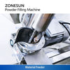 ZONESUN ZS-FM2A Automatic Powder Filling Machine with Feeder