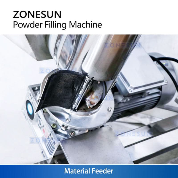 ZONESUN ZS-FM2A Automatic Powder Filling Machine with Feeder