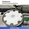 ZONESUN ZS-MSZH60 Automatic Top Loading Vertical Cartoning Machine Cartoner for Vials Bottles Secondary Packaging Solution