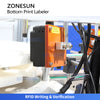 ZONESUN ZS-512F Real-Time Bottom Print and Apply Labeling Machine RFID Labeling Machine
