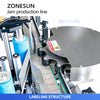 ZS-FAL180V18 automatic jar labeling structure