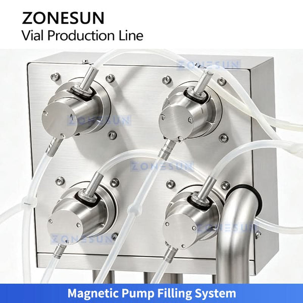 ZS-AFC18 four-head magnetic pump filling system