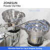 ZONESUN ZS-AFC20F Vial Powder Filling and Capping Machine for Pharmaceutical Packaging