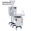 Zonesun ZS-VTRP1 Automatic Gear Pump Paste Filling Machine with Rotary Table for High Viscosity Liquids