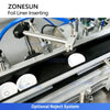 ZONESUN ZS-RG001 Benchtop Automatic Aluminum Foil Liner Inserting Machine for Bottle Cap Lining