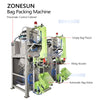 ZONESUN ZS-FSK5 Automatic Cement Valve Bag Packing Machine with Automatic Bag Placing Weighing System