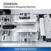 ZONESUN ZS-BT220 Automatic Cellophane Overwrapping Machine for Perfume Cosmetic Box