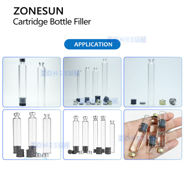 ZONESUN ZS-AFC60 Automatic Carpule Filling Stoppering and Capping Machine