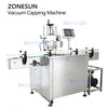 ZONESUN ZS-XG240 Automatic Vacuum Capping Sealing Machine for Metal Lugs Tin Caps