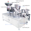ZONESUN ZS-PFTM2 Automatic Effervescent Vitamin Effervescent Tablet Tube Packaging Machine Filling and Capping Monoblock