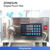 ZONESUN ZS-PL240YX Custom Pouch Filling and Sealing Machine Film Forming Packaging Machine