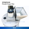 ZONESUN ZS-FM3A Automatic Auger Powder Filling Machine for Spice Coffee Flour Bottles Jars