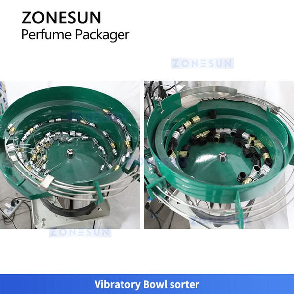 ZONESUN ZS-AFC9C Automatic Perfume Bottle Filling and Capping Production Line