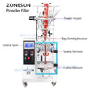 ZONESUN ZS-FS250 Automatic Powder Vertical Form Fill Seal Machine VFFS Machine