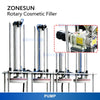 ZONESUN ZS-VTRPF4 Automatic 4-Color Rotary Cream Filling Machine for Cosmetic & Food