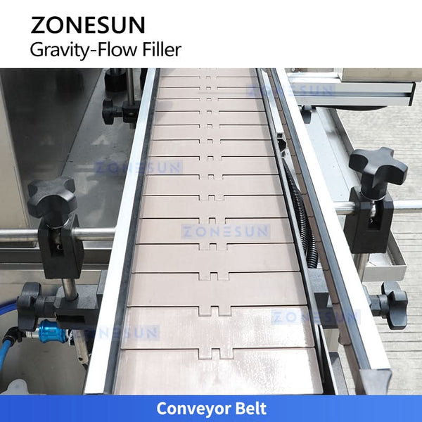 ZONESUN ZS-VTGZ100E Automatic 6 Nozzle Gravity Liquid Filler for Water Juice Wine