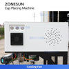ZONESUN ZS-PG10 Automatic Vision Guided Capping Machine Robotic Pick and Place Bottle Capping System