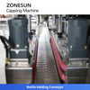 ZONESUN ZS-XG441RSL Fully Automatic Servo Capping Machine with Cap Elevator