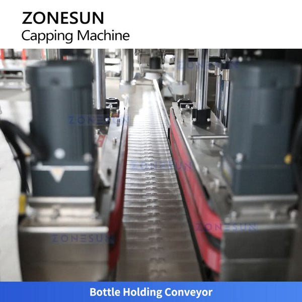 ZONESUN ZS-XG441RSL Fully Automatic Servo Capping Machine with Cap Elevator