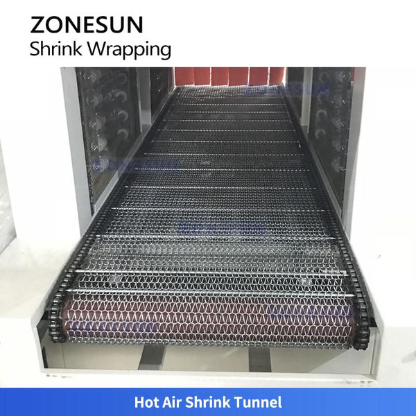 ZONESUN ZS-SPL8 Automatic Shrink Wrapping Machine Heat Shrink Packaging Machine for PE Film