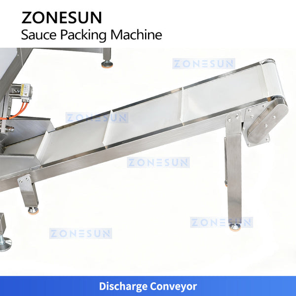 ZONESUN ZS-RPFS120X Automatic Salad Dressing Filling and Sealing Machine Sauce Mayonnaise Filler Sealer